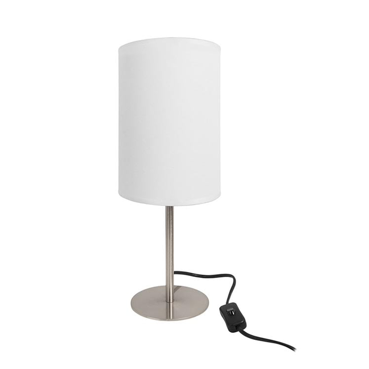 Lampe de table Forlight Romi1xE27,nickel