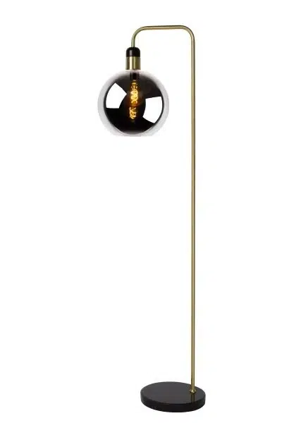 Lampadaire Lucide Julius 1xE27 H159cm,fumée