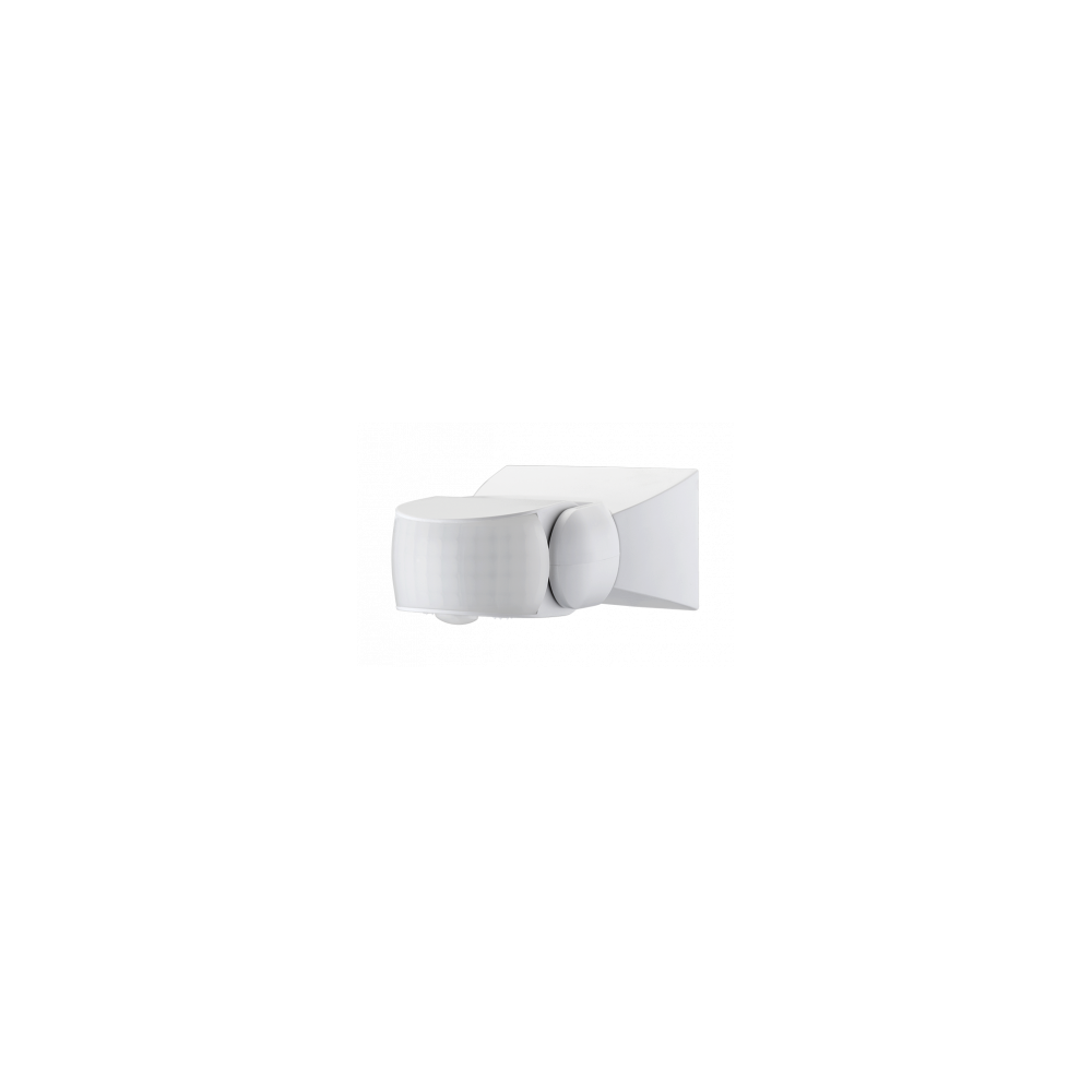 détecteur de mouvement ir vision el saillie ip65 360°,blanc