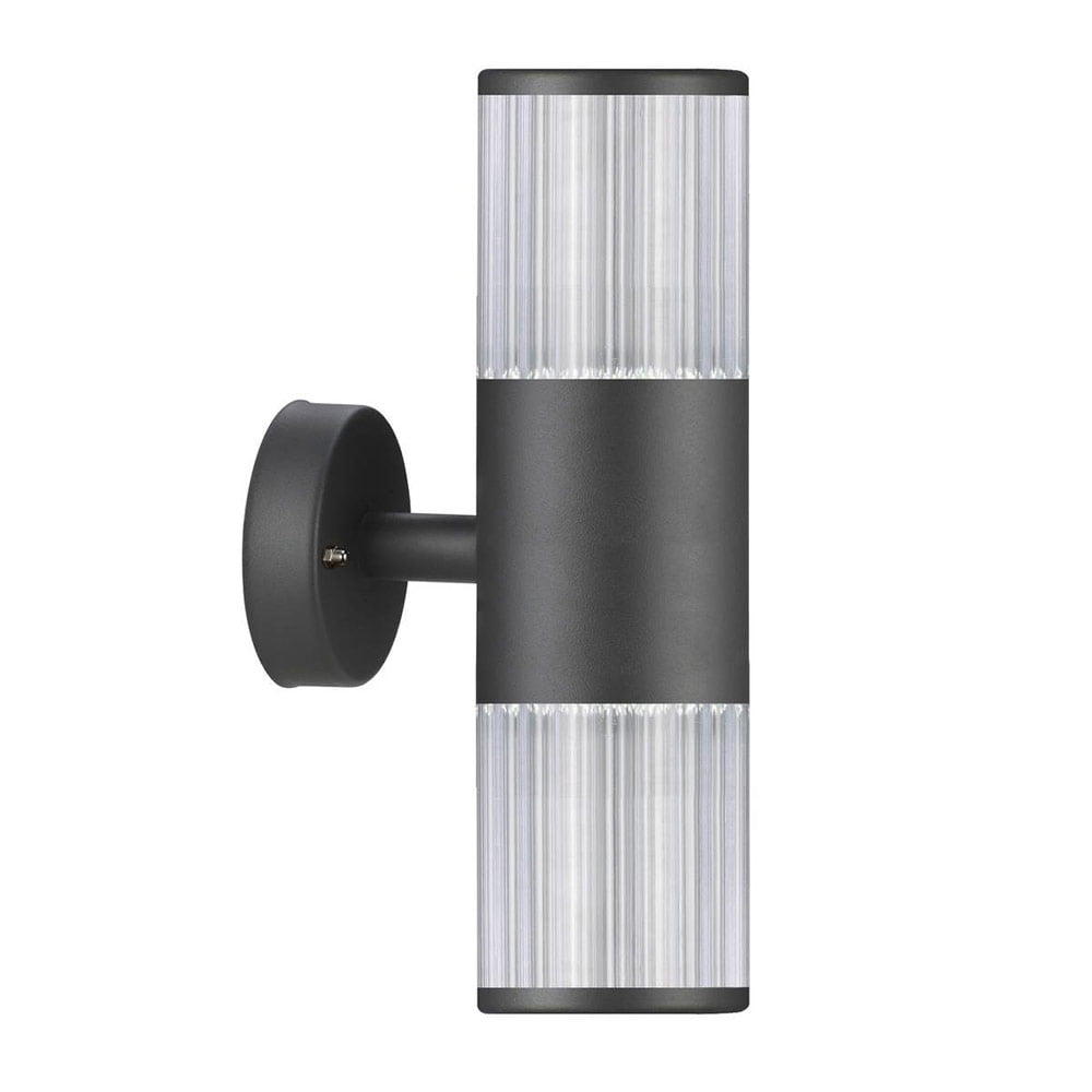Applique Murale Extérieur LED MEIJE Grise en Métal