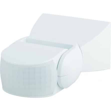 détecteur de mouvement novolight ir saillie ip65 180°,blanc