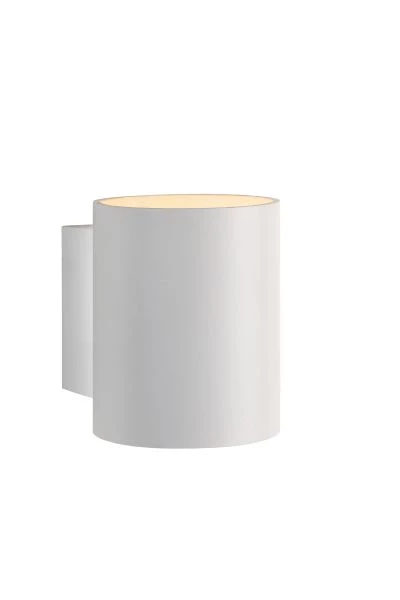 Applique Lucide murale rond Xera 1xG9,blanc