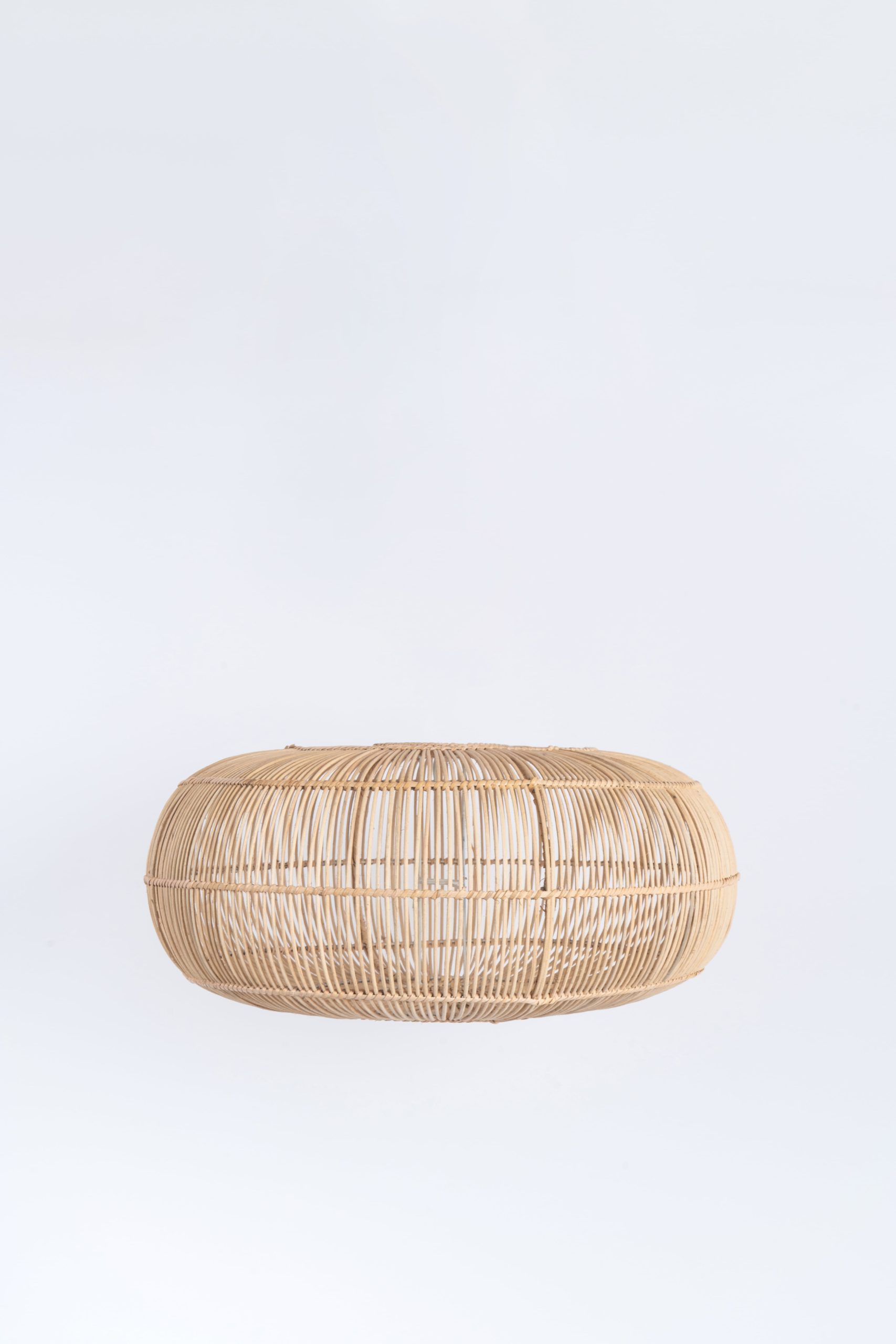 Abat-jour pour suspension Vanita M,rotin naturel