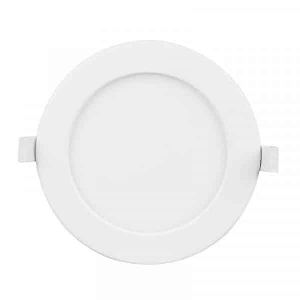 downlight extra-plat rond novolight 6w 600lm cct, blanc
