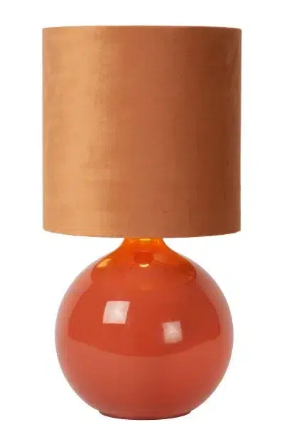 Lampe de table Lucide Esterad 1xE14,orange
