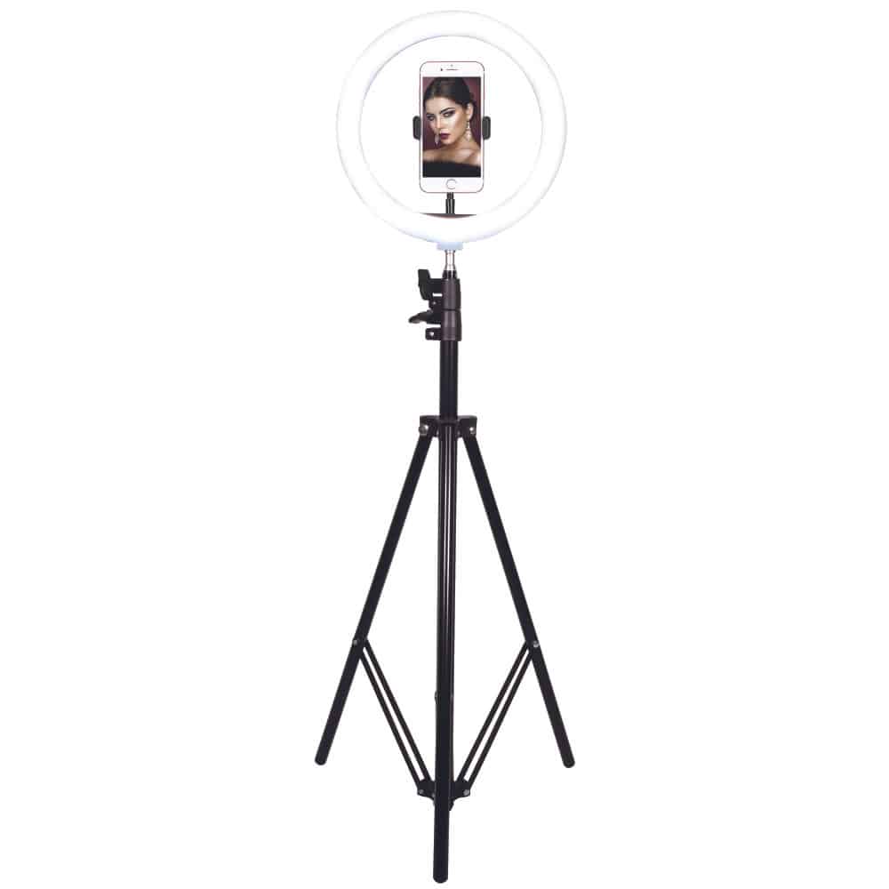 lumiere led trepied smartphone photo video xxl