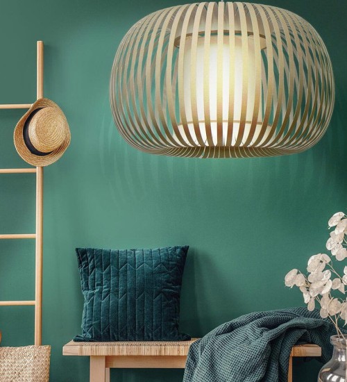 Teardrop Pendant Light Black