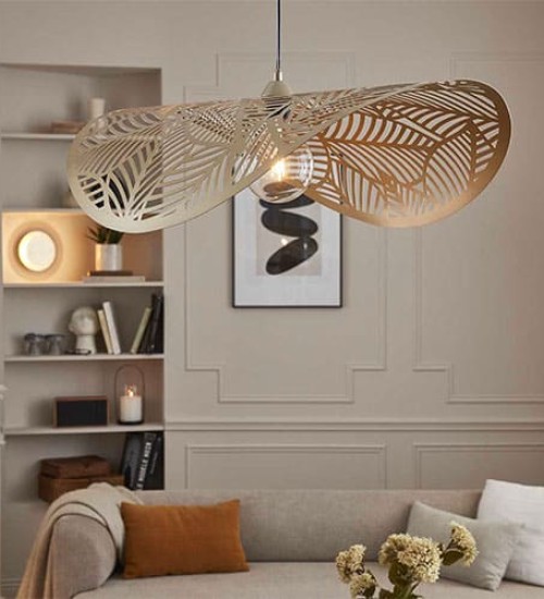 Teardrop Pendant Light Black