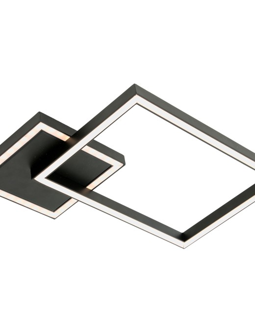 Plafonnier LED Lines carré 25w 37cm