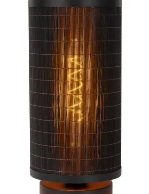 Lampe de table Lucide Tagalog 2 1xE27 H45cm,noir