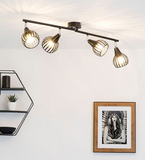 Teardrop Pendant Light Black