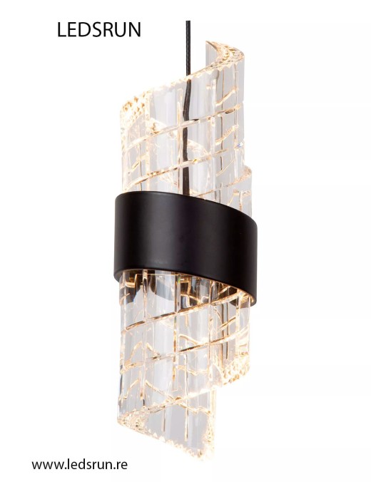 suspension lucide dim kligande 5x8w (2700k) 30cm,noir