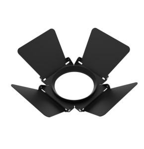 volet pour projecteur sur rail novolight triphasé 35w, noir