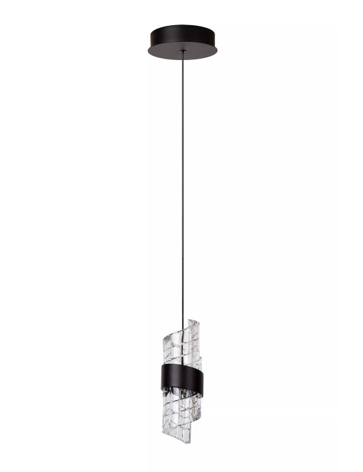 suspension lucide dim kligande 9w (2700k) 13cm,noir