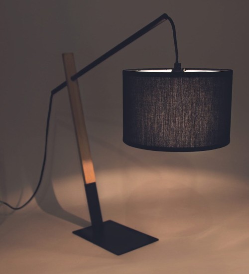 Teardrop Pendant Light Black