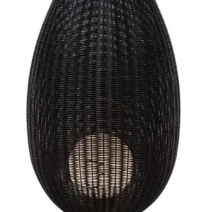lampadaire lucide dim recharg colin 3w (3000k) ip44 h79,noir