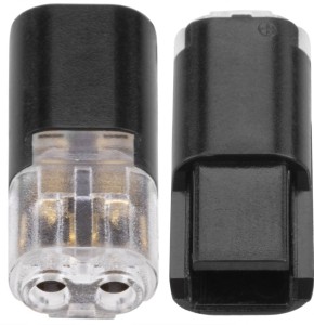 Clip connecteur 2 pôles câble