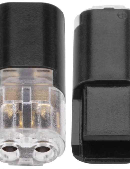 Clip connecteur 2 pôles câble