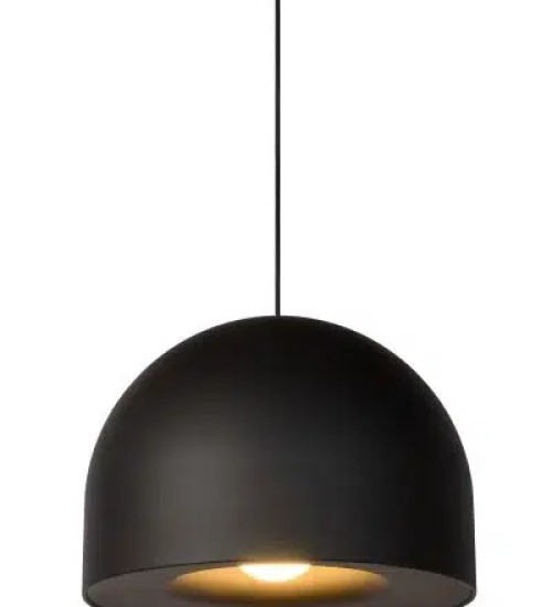 Teardrop Pendant Light Black