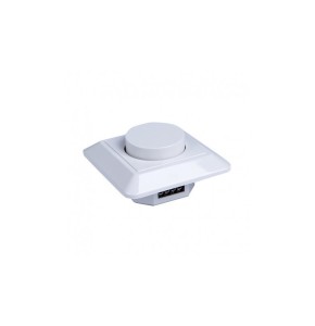 variateur led rotatif 2 fils triac vision el,blanc