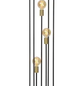 Lampadaire Lucide Ruben 3xE27 H120cm,noir