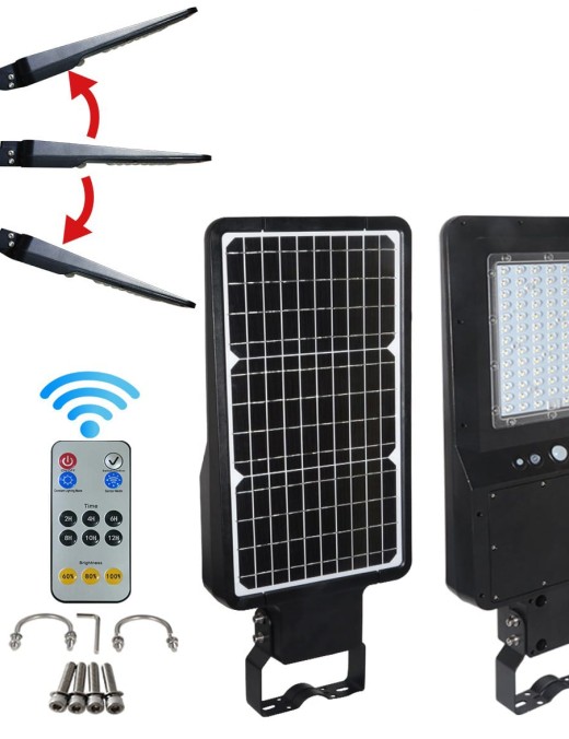 tete de lampadaire solaire 40w