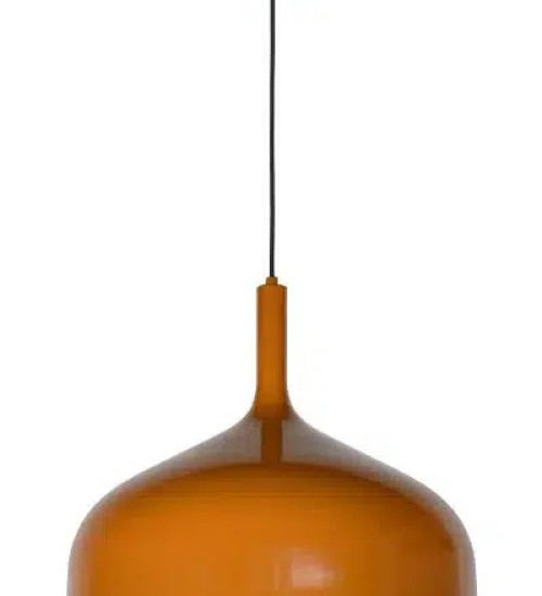 Teardrop Pendant Light Black