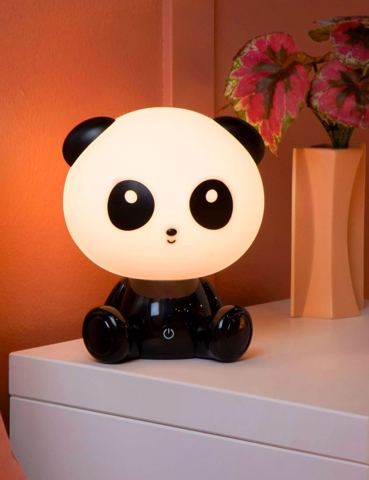 Lampe de table Lucide Dodo Panda dimmable 3w (4000k),noir