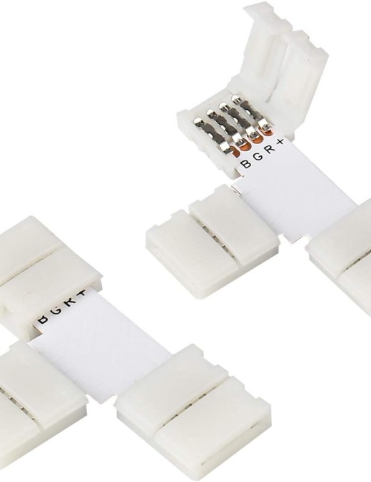 Connecteur T pour ruban led RGB