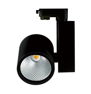 projecteur sur rail novolight triph 40w 50° cri90, noir