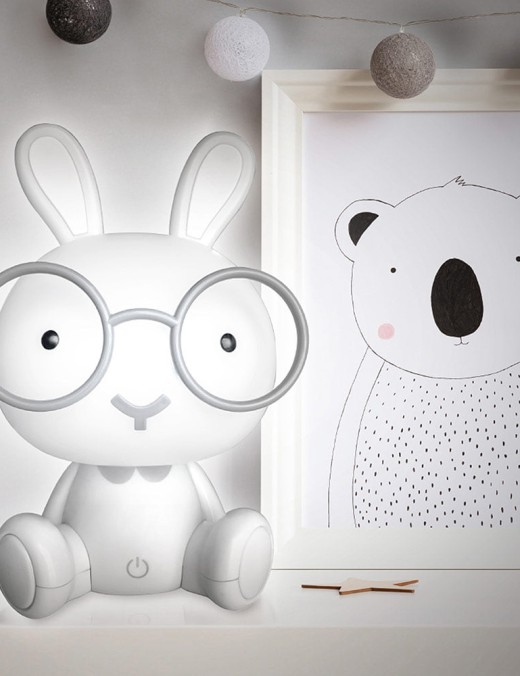 lampe led table lapin m6