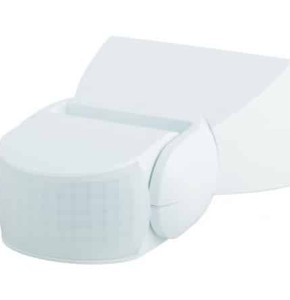 détecteur de mouvement novolight ir saillie ip65 180°,blanc