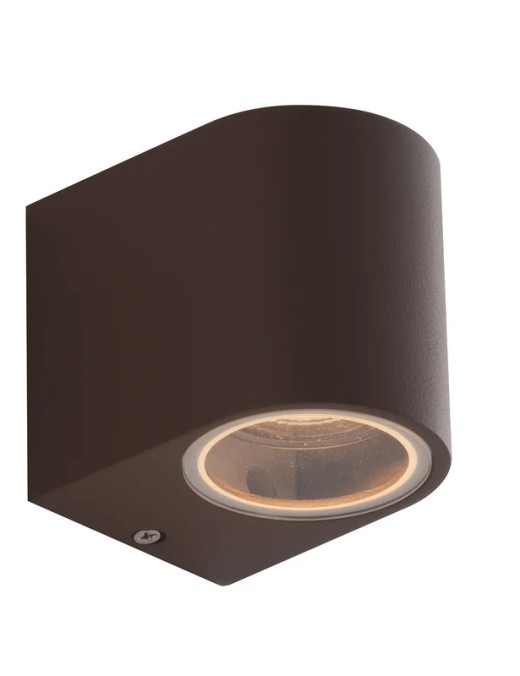 applique murale one 1xgu10 ip54,bronze