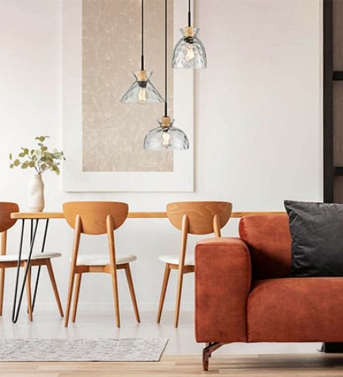Teardrop Pendant Light Black