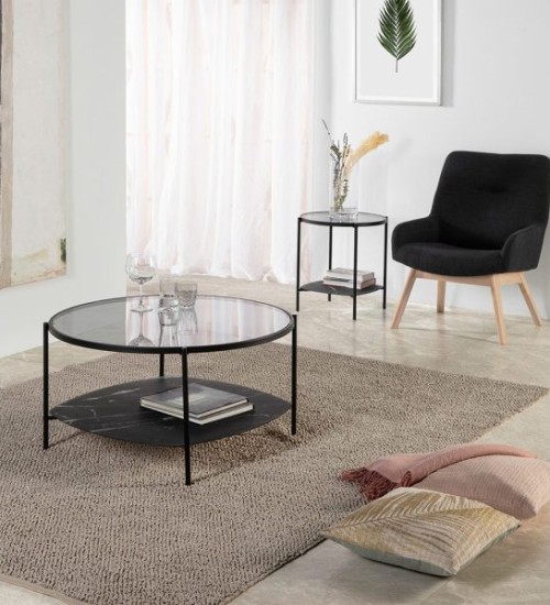 Teardrop Pendant Light Black