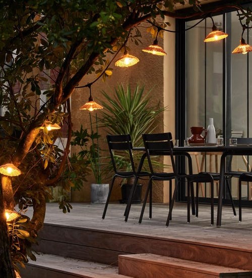 Teardrop Pendant Light Black