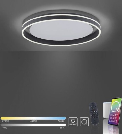 Teardrop Pendant Light Black