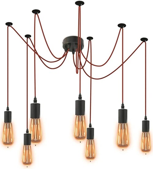 Teardrop Pendant Light Black