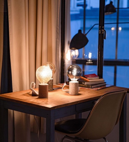 Teardrop Pendant Light Black