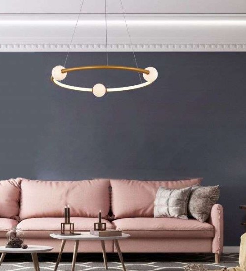 Teardrop Pendant Light Black
