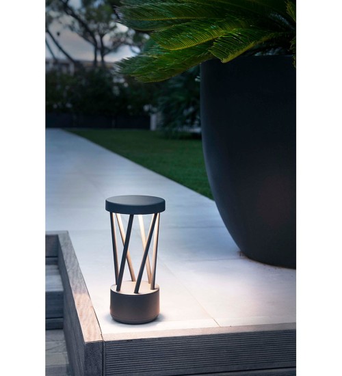 Teardrop Pendant Light Black