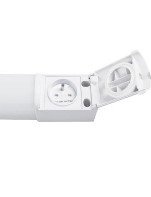 REGLETTE LED SDB AVEC PRISE RE0552