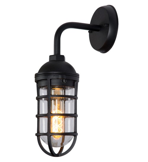 Teardrop Pendant Light Black