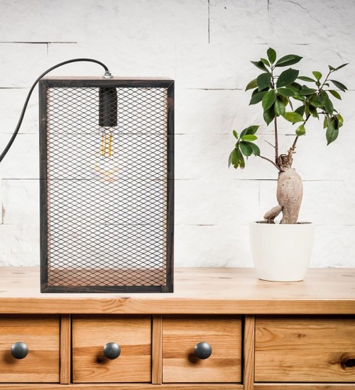 Teardrop Pendant Light Black