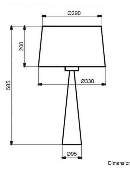 Lampe Keria Totem 1xE27,blanche