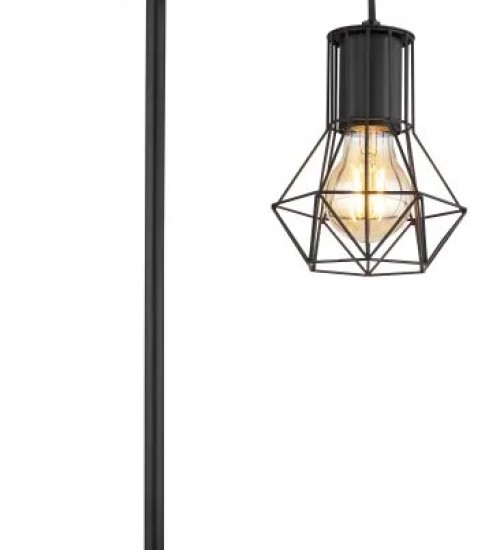 Teardrop Pendant Light Black