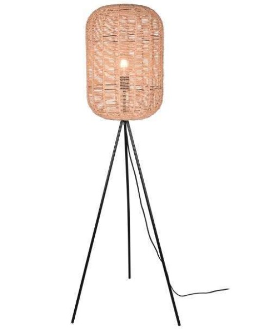 Lampadaire Trio Runa 1xE27 H150cm,naturel