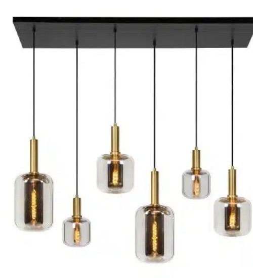 Teardrop Pendant Light Black