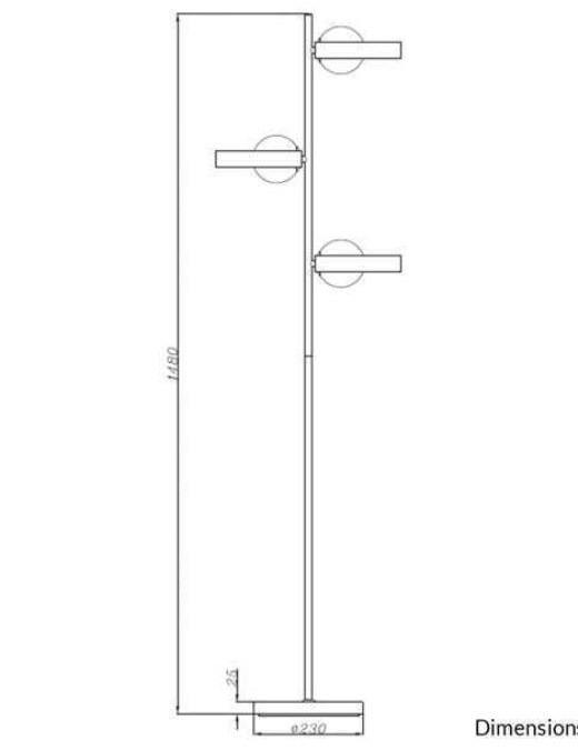 LAMPADAIRE NICCI