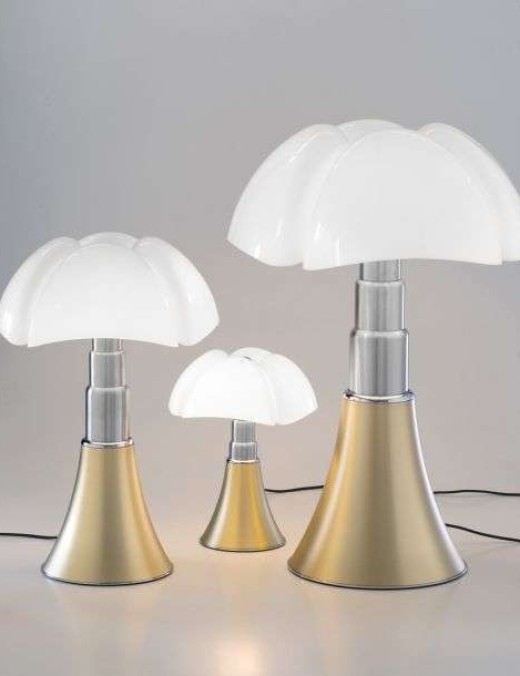 Lampe Martinelli Luce Pipistrello small Dim 7w (2700k),laiton